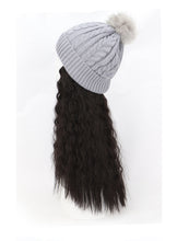 Load image into Gallery viewer, The &quot;Jaylene&quot; Winter Hat/Synthetic Hair Combo
