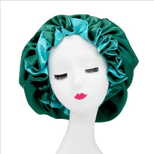 Load image into Gallery viewer, Large Reversible Satin Bonnet
