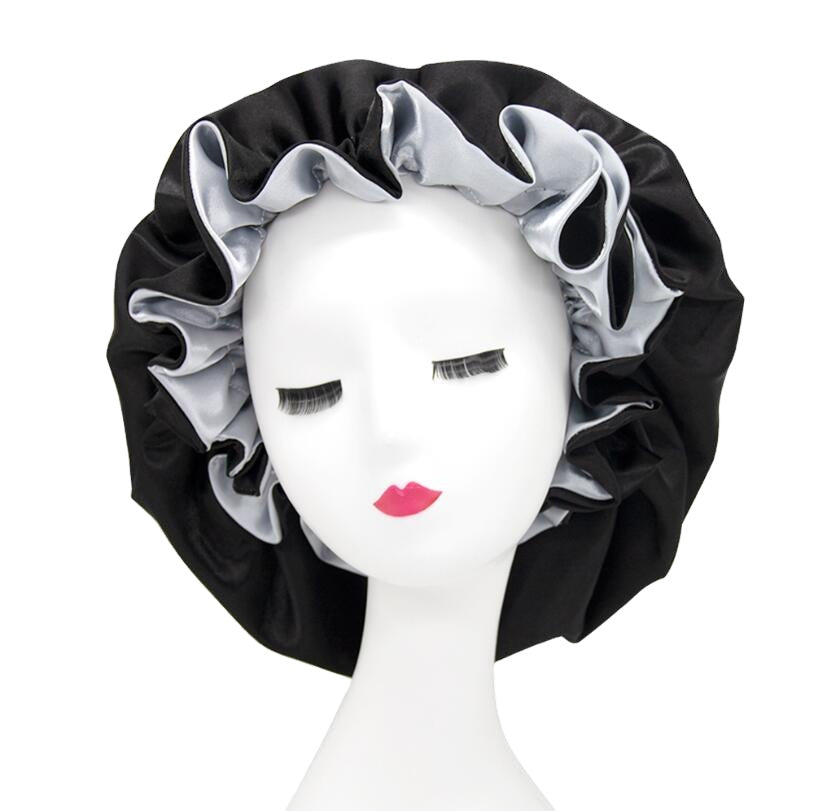 Large Reversible Satin Bonnet